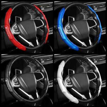 High-Quality Carbon Fiber Steering Wheel Cover：Enhanced Driving Comfort and Style