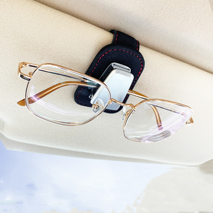 Leather Sunglasses Holder for Car